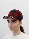 Бейсболка FLEXFIT арт. 6197 (черный / красный)